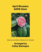 April Showers (SATB Choir, Piano Accompaniment) SATB choral sheet music cover